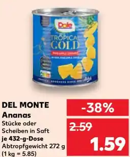 Kaufland DEL MONTE Ananas Angebot