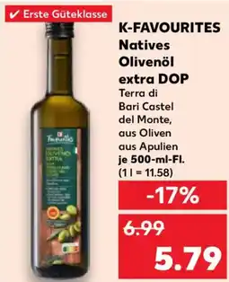 Kaufland K-FAVOURITES Natives Olivenöl extra DOP Angebot