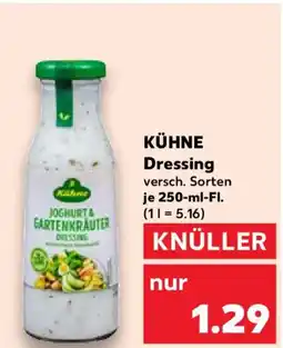 Kaufland KÜHNE Dressing Angebot
