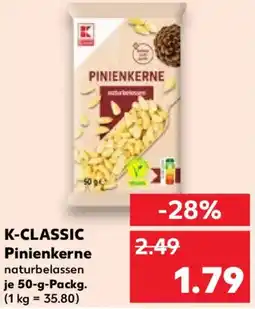 Kaufland K-CLASSIC Pinienkerne Angebot