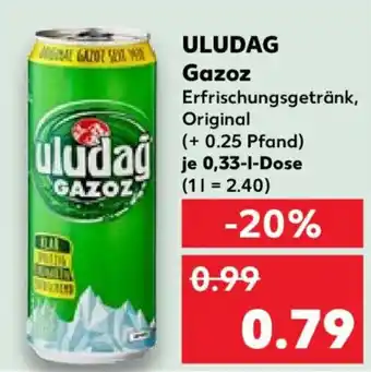 Kaufland ULUDAG Gazoz Angebot