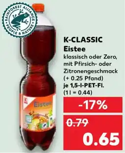 Kaufland K-CLASSIC Eistee Angebot
