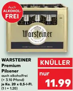 Kaufland WARSTEINER Premium Pilsener Angebot