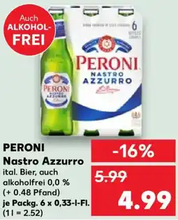 Kaufland PERONI Nastro Azzurro Angebot