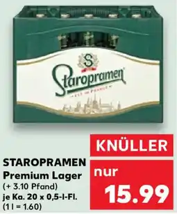 Kaufland STAROPRAMEN Premium Lager Angebot