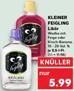 Kaufland KLEINER FEIGLING Likör Angebot