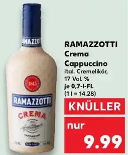 Kaufland RAMAZZOTTI Crema Cappuccino Angebot