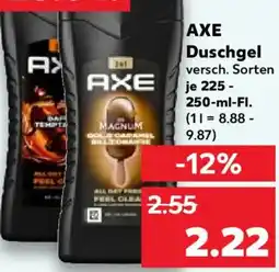 Kaufland AXE Duschgel Angebot