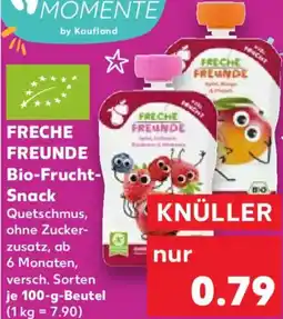 Kaufland FRECHE FREUNDE Bio-Frucht- Snack Angebot