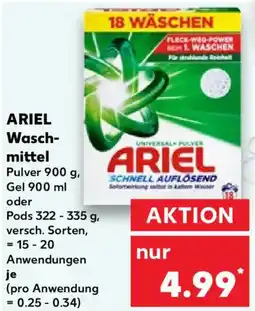 Kaufland ARIEL Waschmittel Angebot