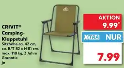 Kaufland CRIVIT Camping- Klappstuhl Angebot