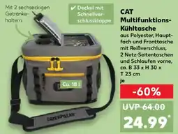 Kaufland CAT Multifunktions- Kühltasche Angebot