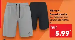 Kaufland CRIVIT Herren- Sweatshorts Angebot