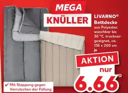 Kaufland LIVARNO Bettdecke Angebot