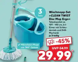 Kaufland LEIFHEIT Wischmopp-Set CLEAN TWIST Disc Mop Ergo Angebot