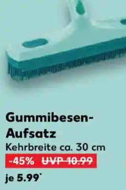Kaufland LEIFHEIT Gummibesen- Aufsatz Angebot
