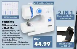Kaufland PRINCESS Nähmaschine 326010 Angebot
