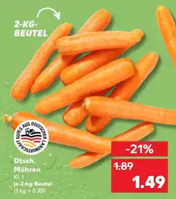 Kaufland Dtsch. Möhren Angebot
