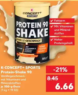 Kaufland K-CONCEPT+ SPORTS Protein-Shake 90 Angebot