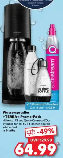 Kaufland Sodastream Wassersprudler TERRAPromo-Pack Angebot