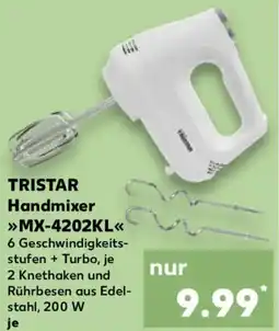 Kaufland TRISTAR Handmixer MX-4202KL Angebot