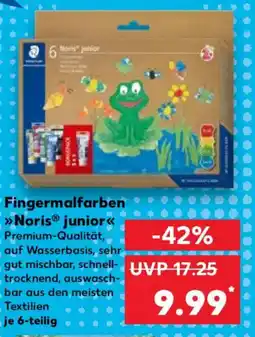 Kaufland STAEDTLER Fingermalfarben Noris junior Angebot