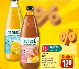 REWE Hohes C Saft Angebot