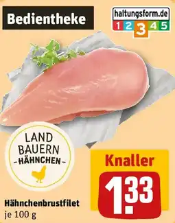 REWE Hähnchenbrustfilet Angebot