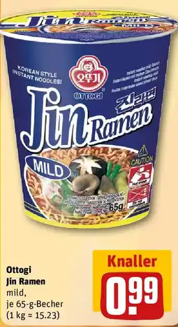 REWE Ottogi Jin Ramen Angebot