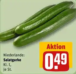 REWE Salatgurke Angebot