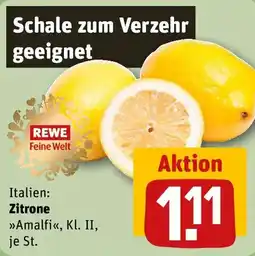 REWE Zitrone Angebot
