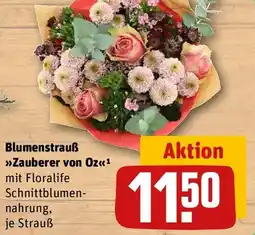 REWE Blumenstrauß Zauberer von Oz Angebot