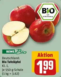 REWE Bio Tafeläpfel Angebot