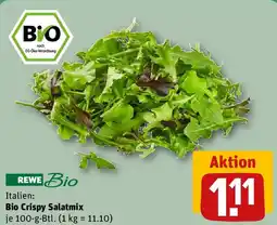 REWE REWE Bio Crispy Salatmix Angebot