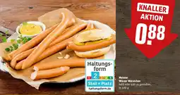 REWE Meister Wiener Würstchen Angebot