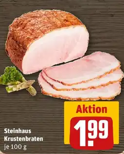 REWE Steinhaus Krustenbraten Angebot