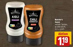 REWE Butcher's Sauce Angebot