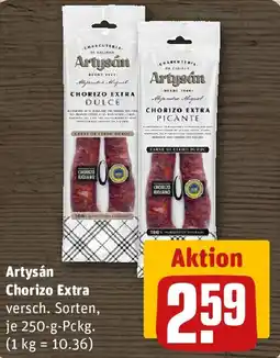 REWE Artysán Chorizo Extra Angebot