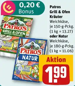 REWE Patros Grill & Ofen Kräuter oder Natur Angebot