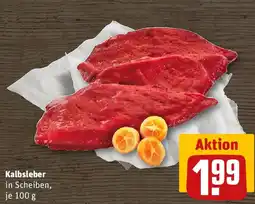 REWE Kalbsleber Angebot