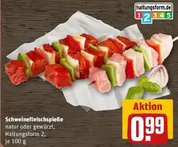 REWE Schweinefleischspieße Angebot