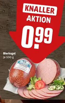 REWE Bierkugel Angebot