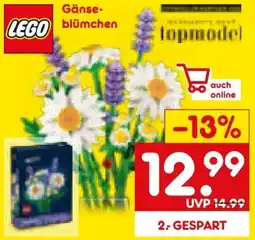 Netto Marken-Discount LEGO Botanicals Gänseblümchen 11508 Angebot