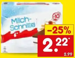 Netto Marken-Discount Ferrero Kinder Milchschnitte Angebot