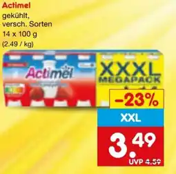 Netto Marken-Discount Danone Actimel Drink XXXL Angebot