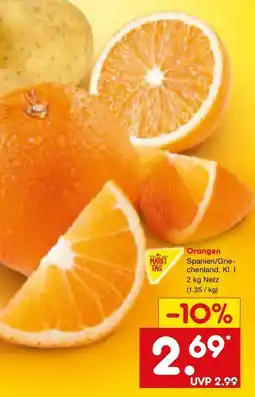 Netto Marken-Discount MarktTag Orangen Angebot