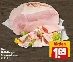 REWE Werz Heidelberger Schlossschinken Angebot