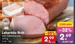 Netto Marken-Discount Gut Ponholz Leberkäs-Brät Angebot