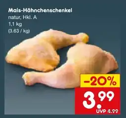 Netto Marken-Discount Maishähnchenschenkel Angebot