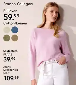 Peek & Cloppenburg Hamburg Franco Callegari Pullover Angebot